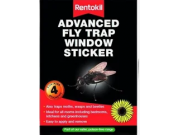 Rentokil Advanced Fly Trap Window Sticker (4 units) Flower Design